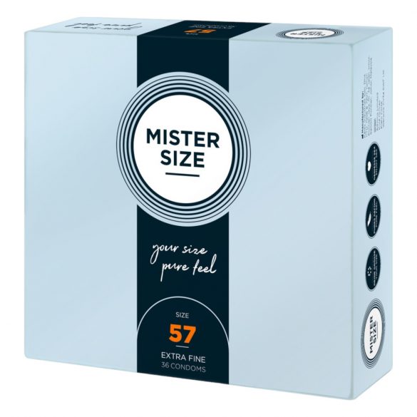 Mister Size tunn kondom - 57mm (36st)