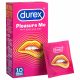 Durex Pleasure Me - ribbad-prickad kondom (10 st)