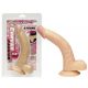 NMC 7.5 - Böjd naturlig dildo (19cm)