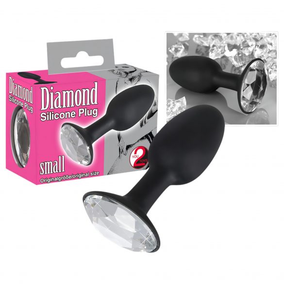 You2Toys - Diamant - silikon analplugg (liten)