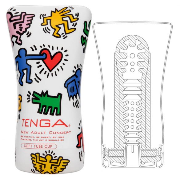 TENGA Keith Haring - Mjuk Tub