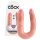 Kung Cock dubbel dildo (medium) - naturlig