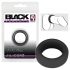 Black Velvet - tjock penisring (2,6 cm) - svart