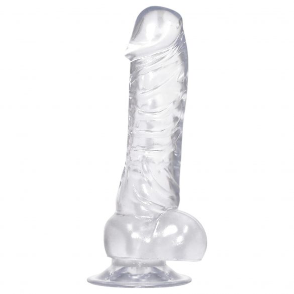 Kristallklar sugpropp dildo