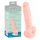 Medicinsk - silikondildo (18 cm) - natur