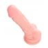 Medicinsk - silikondildo (18 cm) - natur