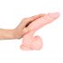 Medicinsk - silikon dildo (21 cm) - natur