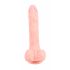 Medicinsk - silikon dildo (21 cm) - natur