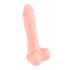 Medicinsk - silikon dildo (21 cm) - natur