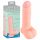 Medicinsk - rak silikondildo (20 cm) - natur