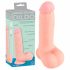 Medicinsk - rak silikondildo (20 cm) - natur