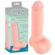 Medicinsk - rak silikondildo (20 cm) - natur