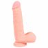 Medicinsk - rak silikondildo (20 cm) - natur