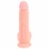 Medicinsk - rak silikondildo (20 cm) - natur