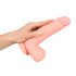 Medicinsk - rak silikondildo (20 cm) - natur