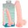 Medicinsk silikon dildo (24cm) - natur