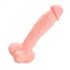 Medicinsk silikon dildo (24cm) - natur