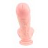 Medicinsk silikon dildo (24cm) - natur