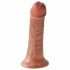 King Cock 6 dildo (15 cm) - brun