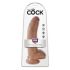 King Cock 9 pungdildo (23 cm) - brun