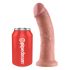 King Cock 20 cm dildo - natur