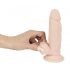 Nature Skin - sugfot, verklighetstrogen dildo - naturlig (liten)