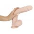 Nature Skin - sugpropp, realistisk dildo - natur (stor)