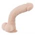 Nature Skin - sugpropp, realistisk dildo - natur (stor)