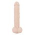 Nature Skin - sugpropp, realistisk dildo - natur (stor)