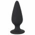 Black Velvet Tung - 75g analplugg (svart)