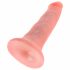 King Cock 13 cm dildo - natur