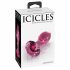 Icicles No. 79 - Rosa glas analdildo (konformad)