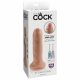 King Cock 6 - naturtrogen dildo (15 cm) - naturlig