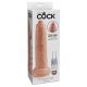 King Cock 9 Förhudsexpert - Realistisk Dildo (23 cm) - Natur