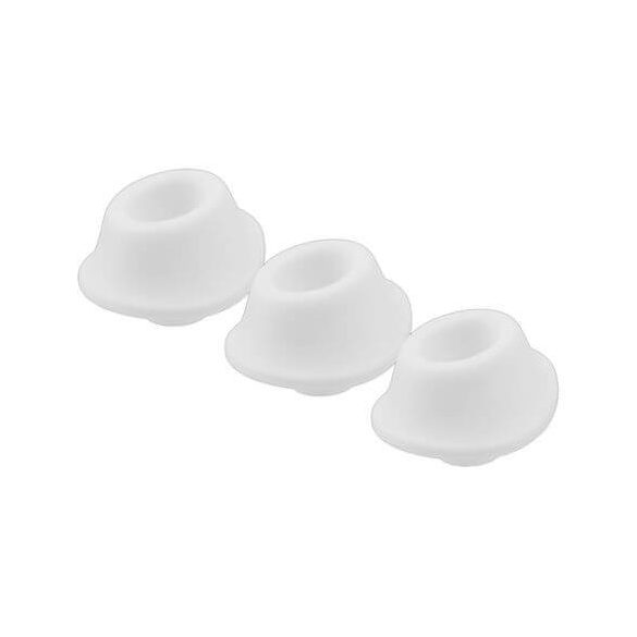 Womanizer Premium M - ersättningssugklockssats - vit (3-pack)