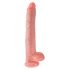 King Cock 14 stor dildo (35cm) - naturlig