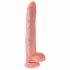 King Cock 14 stor dildo (35cm) - naturlig