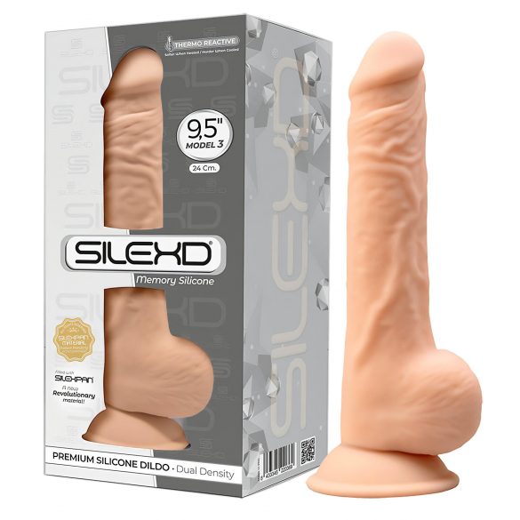 Silexd 9,5 - sugfotad dild - 24 cm (naturlig)