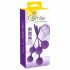 SMILE 3 Kegel - geishakulor set - lila (3 delar)