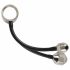 You2Toys Heavy Gear - analkula med ring (svart-silver)