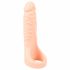 Realistixxx Dubbel Dildo med Penisring (natur)