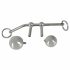 You2Toys Bondage Pluggar - metallkulor (149g) - silver