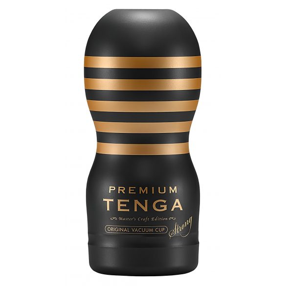 TENGA Premium Strong - engångsmasturbator (svart)