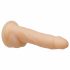 Naked Addiction 8 - sugkoppare, realistisk dildo (20cm)