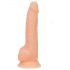 Naked Addiction 8 - sugkoppare, realistisk dildo (20cm)