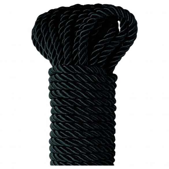 Fetisch Silkes Rep - Shibari rep - 10m (svart)