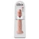 King Cock 33 cm Realistisk Dildo - Natural