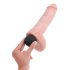 Kung Cock 8 - realistisk sprutande dildo (20cm) - natur