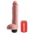 King Cock 11 - realistisk sprutande dildo (28cm) - natur