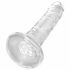 King Cock Klar - sugproppdildo (15 cm)